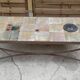 Post modernist ceramic coffee table in 60s/70s