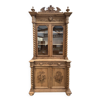 Solid oak dresser, late 19th century