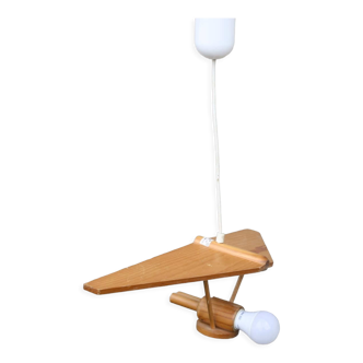 Wooden aircraft suspension