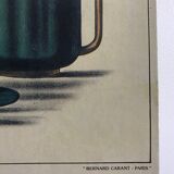 Cardboard poster "tea"