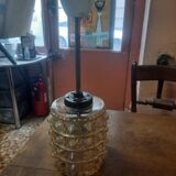 Vintage glass pendant light