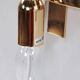 Murano glass Italian wall lamp design by Venini, 1970 Italy