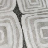 Abstract charcoal drawing 1 black and white