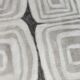 Abstract charcoal drawing 1 black and white