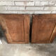 Paire de portes de placard ancienne