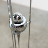 Chrome floor lamp attributed to Angelo Brotto