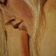 Portrait woman oil on canvas 1970