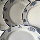 6 dessert plates - K&G Luneville, Reims service