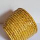 Vintage “rope” slip ceramic planter