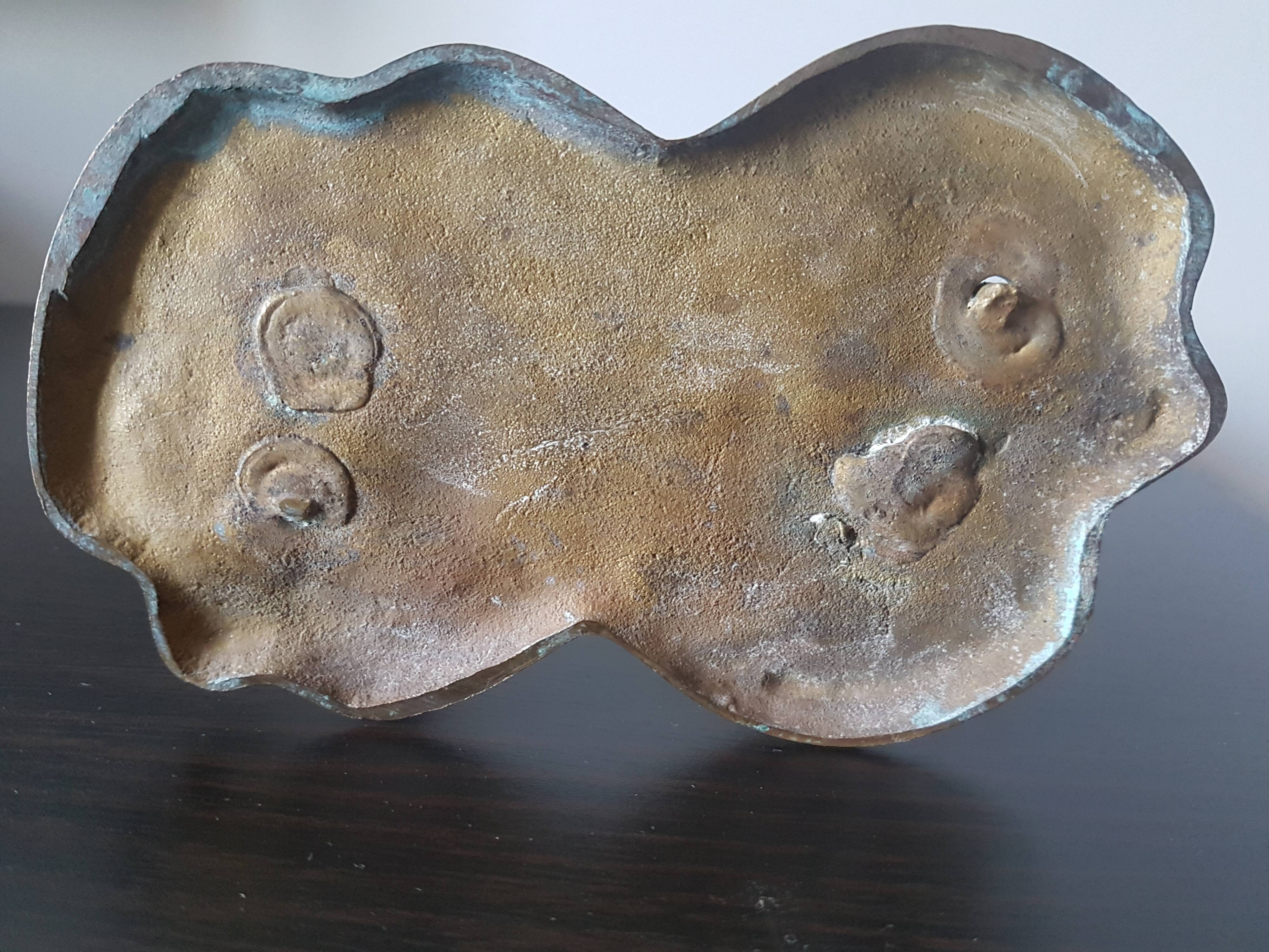 Pair of waders brass birds