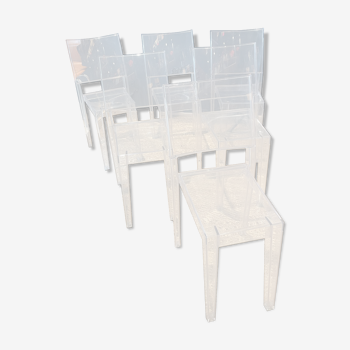 Set of 6 chairs "La Marie" by Starck for Kartell