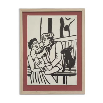 Fernand Léger - Mes Voyages - Les Amants