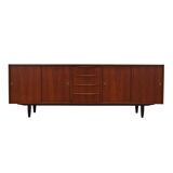 Enfilade en teck, design danois, années 1970, production : Danemark