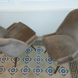 Pair of armchair Chair restored 50-60 years