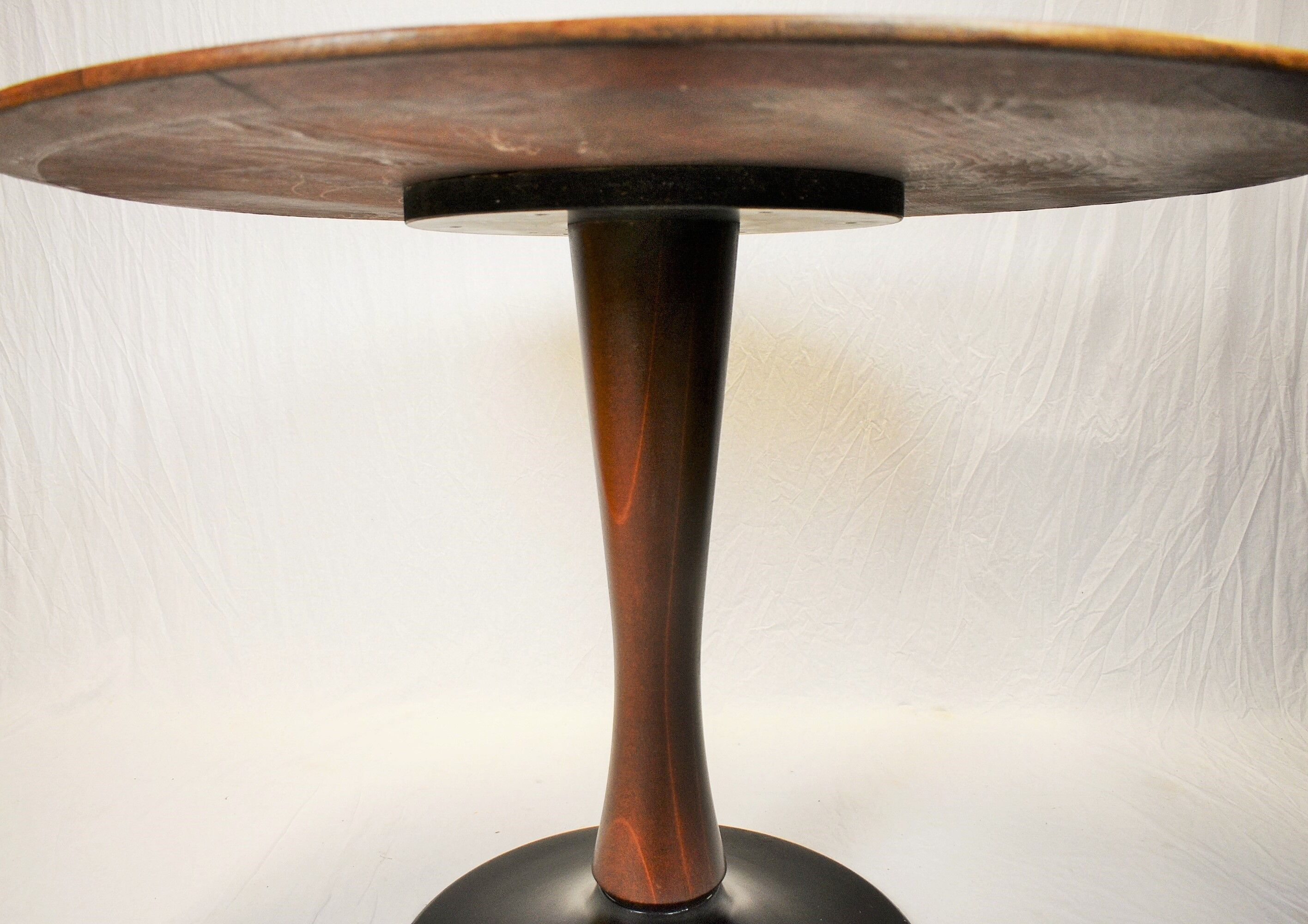 Designed Mahogany Round Dining Table, 1969