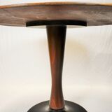 Designed Mahogany Round Dining Table, 1969
