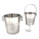 Champagne bucket and ice bucket, Luc Lanel for Christofle model Ondulation.