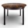 Scandinavian table in rosewood veneer with extension.