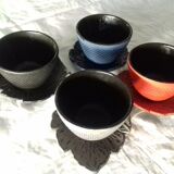 Suite of Asian teacups