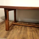 Vintage solid oak farmhouse table