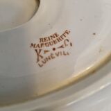Old earthenware sauce boat from Lunéville