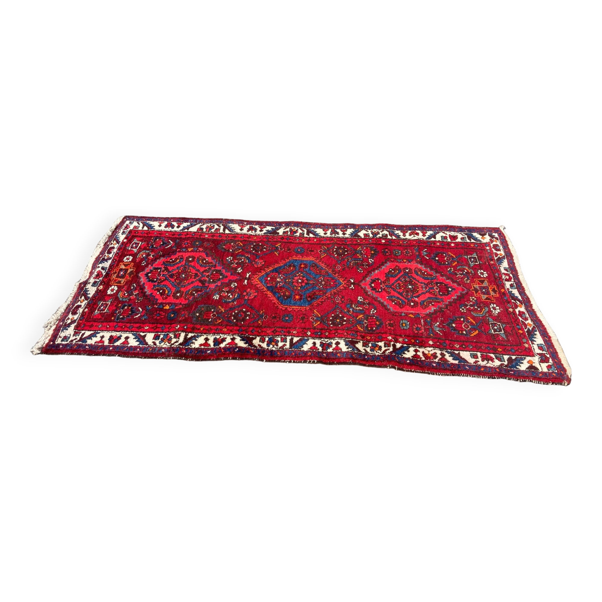 Hand-woven Iranian rug