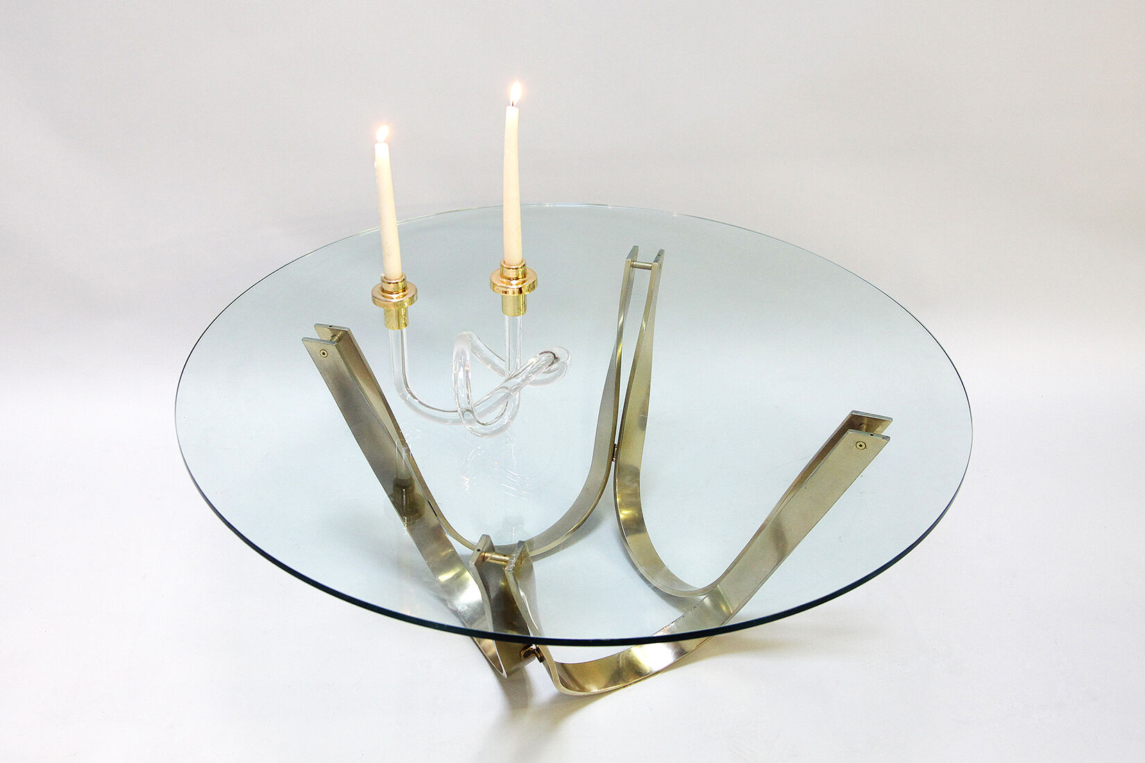 Vintage Coffee Table Design By Roger Sprunger For Dunbar, 1970s