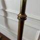 Adjustable Diabolo floor lamp in brass - 1950s