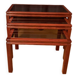 Set of three tables,