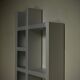 Architectural aluminium wall unit by Isabelle Leijn 1990s