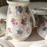 Partie de service à café en porcelaine de Limoges