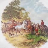 Plat porcelaine giraud