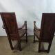 Renaissance moulded walnut chairs