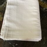 Old single sheet in cotton / linen dimension: 290 x 230 cm-