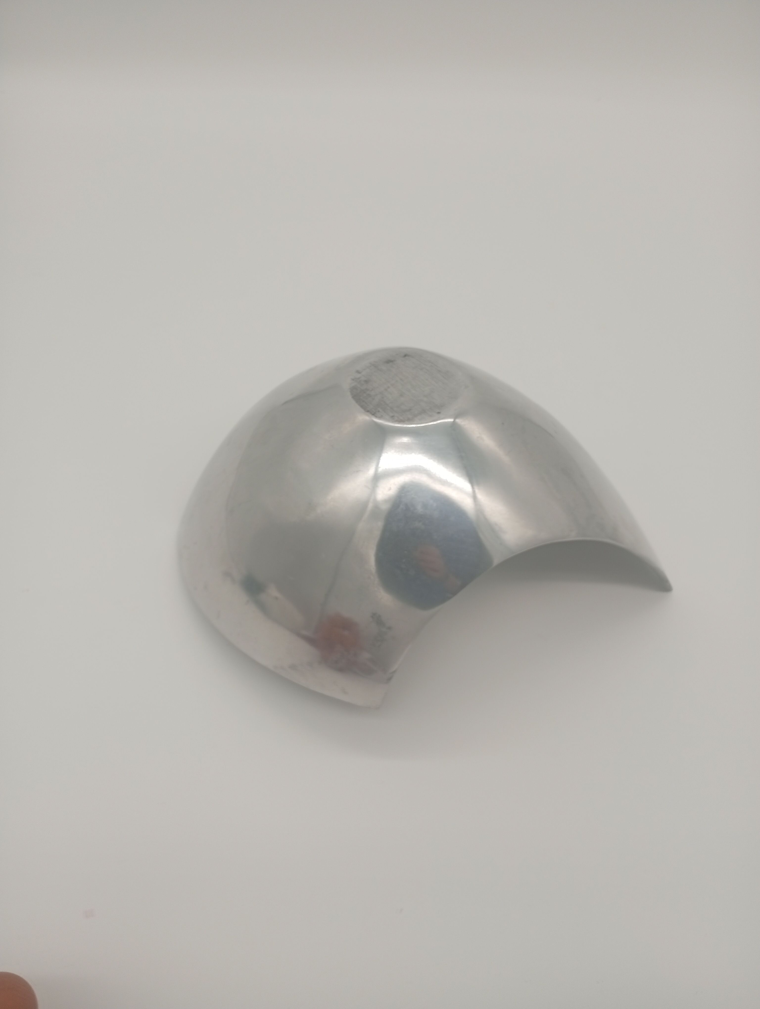 Vintage Coupe Post-Modernist Aluminium 1980s minimalist design