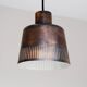 Hans Bergström, lampe suspendue en cuivre éditée par Atelje Lyktan