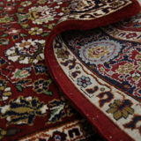 Traditional hand woven indian wool carpet area rug- 97x153cm