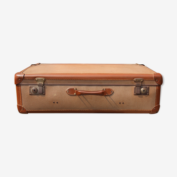 Old cardboard suitcase