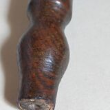 Vintage turned solid wood tripod stool