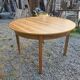 Scandinavian extendable oak table from the 1960s (butterfly extension)