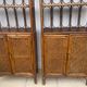 Vintage rattan libraries