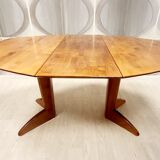 Table en bois massif extensible à 155 cm