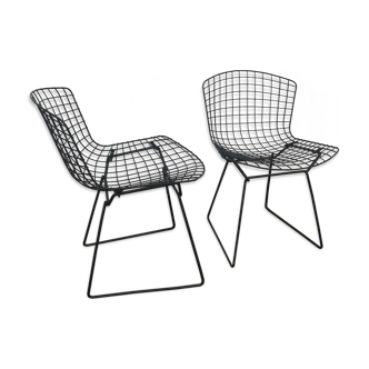 Paire de chaises Bertoia des années 50