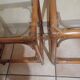 Table gigogne bambou