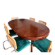 Baumann extendable round table for 4 to 8 people