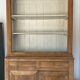 Buffet with 2 bodies in walnut