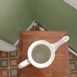 White porcelain teapot