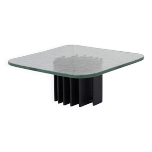 table basse en verre - heinz lilienthal
