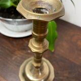 Brass candle holder