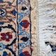 Nain carpet, floral patterns, blue and red, 116x200cm, Iran